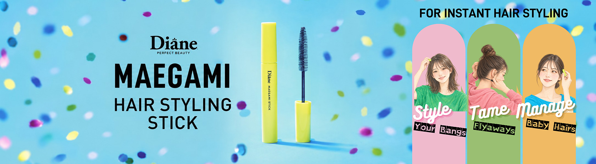 Maegami Hair Styling Stick