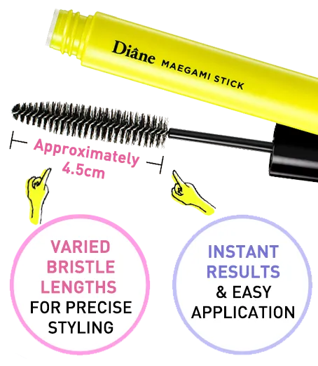 VARIED BRISTLE LENGTHS FOR PRECISE STYLING | INSTANT RESULTS & EASY APPLICATION!